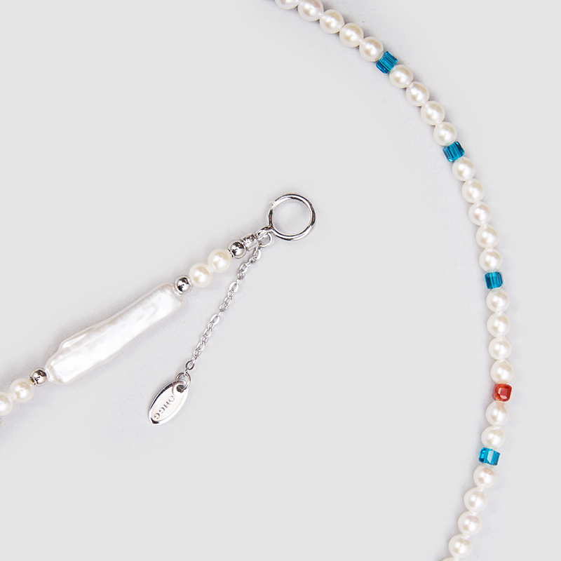 Original Handmade Natural Pearls collar  by OHGG - OHGGRN24180