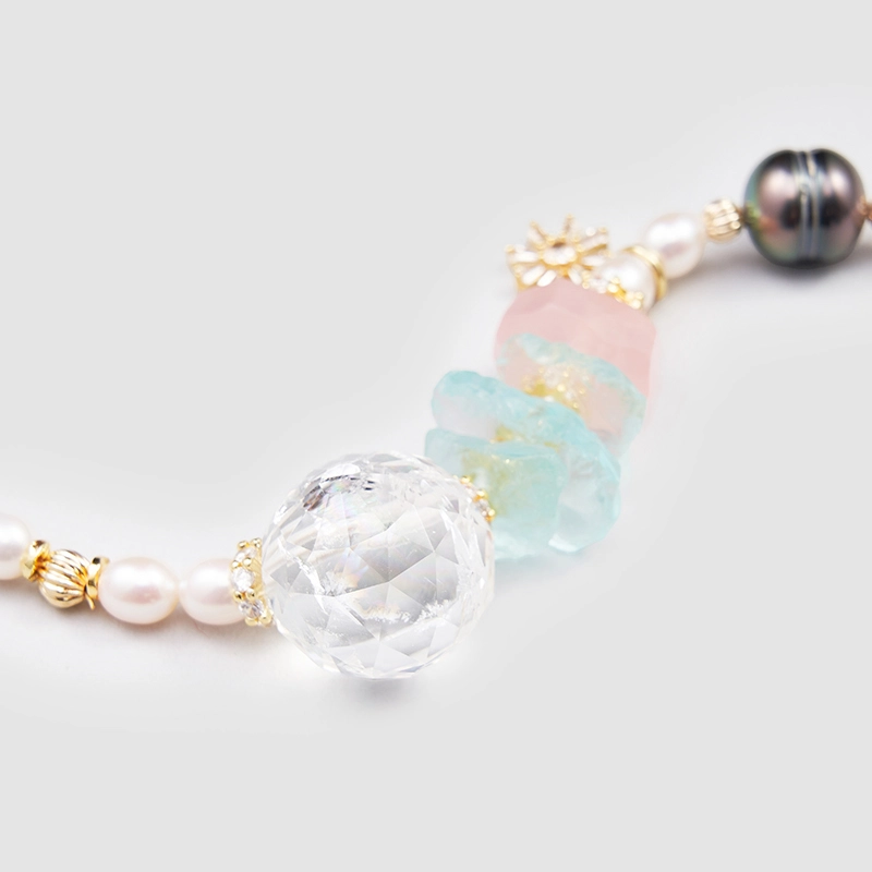 Original Handmade Natural Pearls Necklace  by OHGG - OHGGRN24176