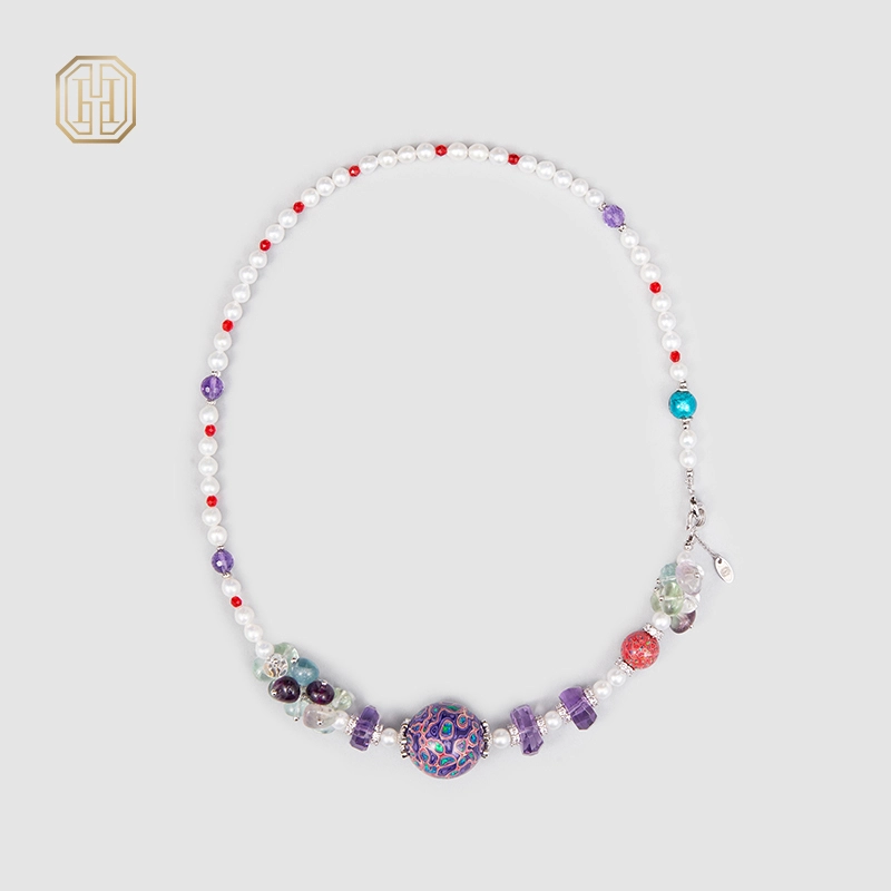 Original Handmade Natural Pearls Necklace by OHGG - OHGGRN24166