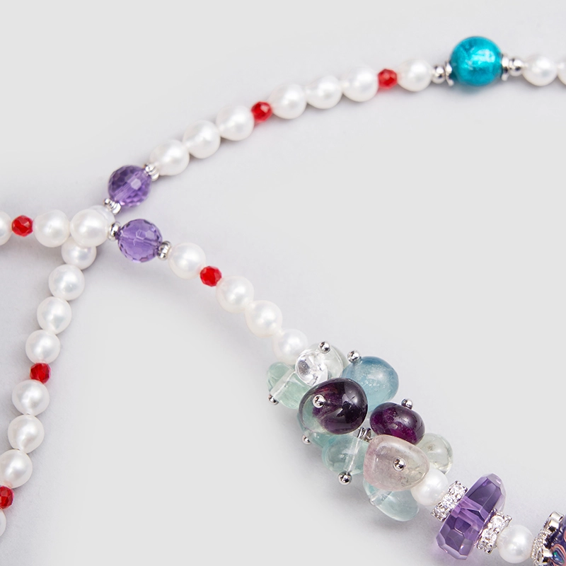 Original Handmade Natural Pearls Necklace by OHGG - OHGGRN24166