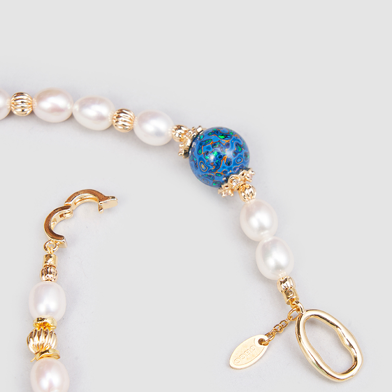 Original Handmade Natural Pearls Necklace  by OHGG - OHGGRN24176