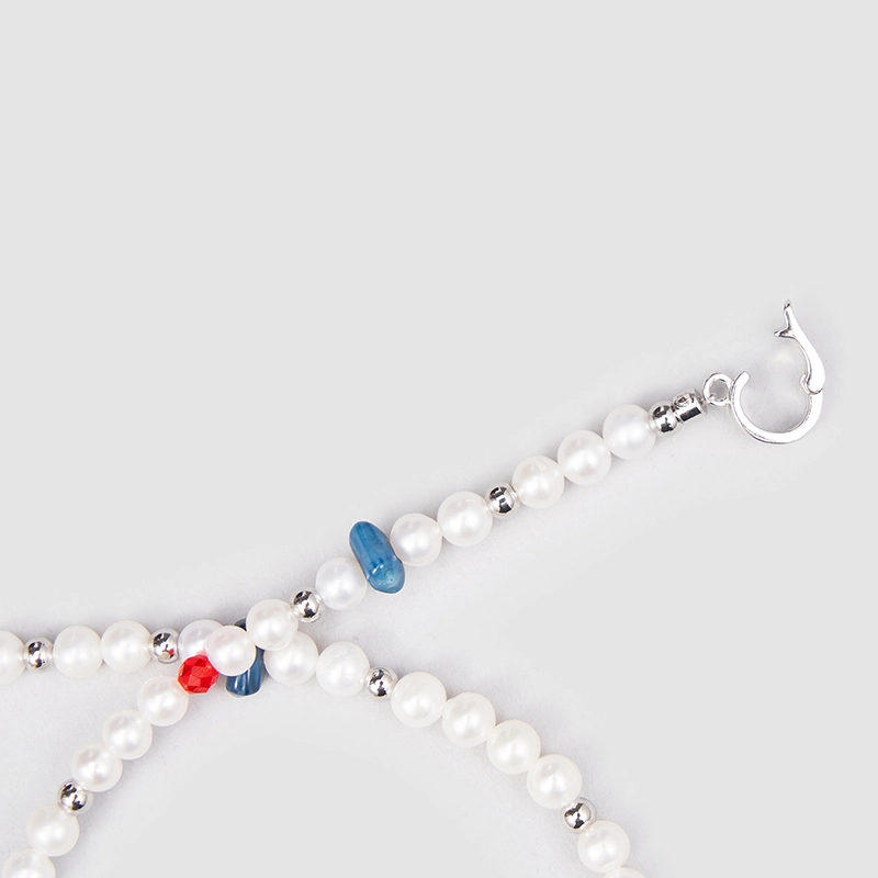 Original Handmade Natural Pearls collar  by OHGG - OHGGRN24178