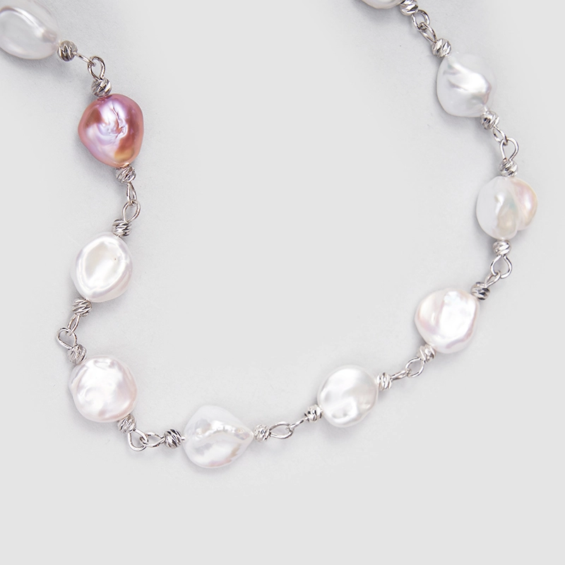 Original Handmade Natural Pearls Necklace  by OHGG - OHGGRN24182