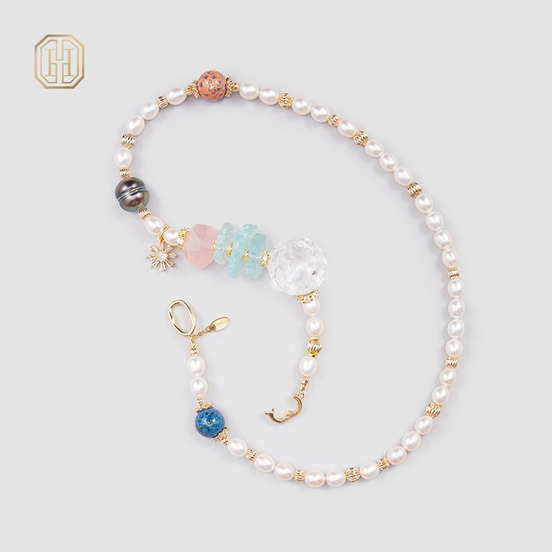 Original Handmade Natural Pearls Necklace  by OHGG - OHGGRN24176