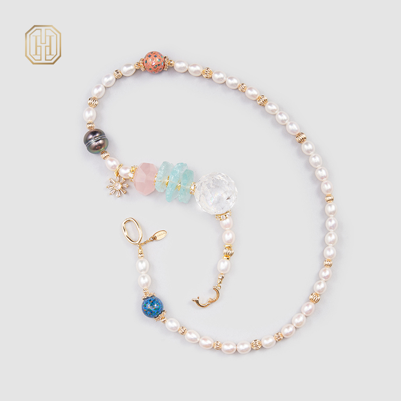 Original Handmade Natural Pearls Necklace  by OHGG - OHGGRN24176
