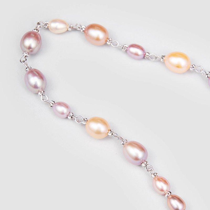 Original Handmade Natural Pearls collar  by OHGG - OHGGRN24171