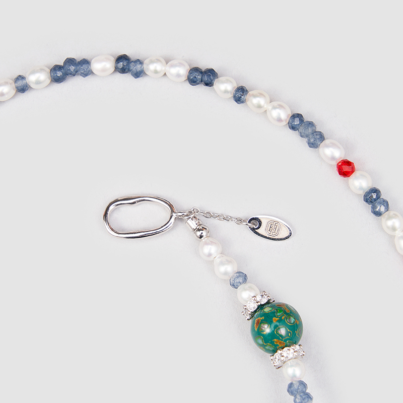 Original Handmade Natural Pearls collar by OHGG - OHGGRN24168