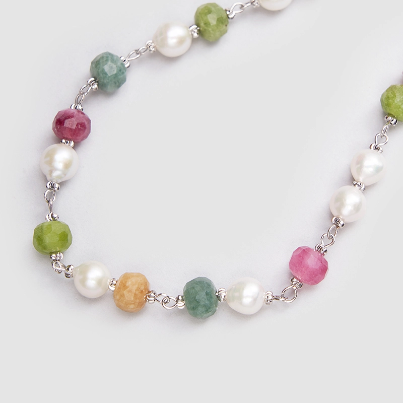 Original Handmade Natural Pearls sweater chain by OHGG - OHGGRN24185