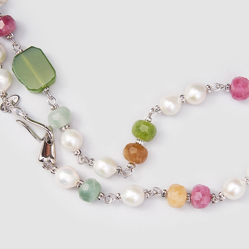 Original Handmade Natural Pearls sweater chain by OHGG - OHGGRN24185
