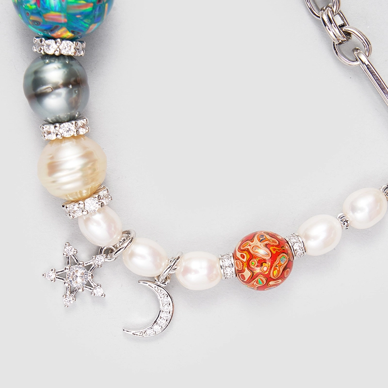 Original Handmade Natural Pearls Necklace by OHGG - OHGGRN24165