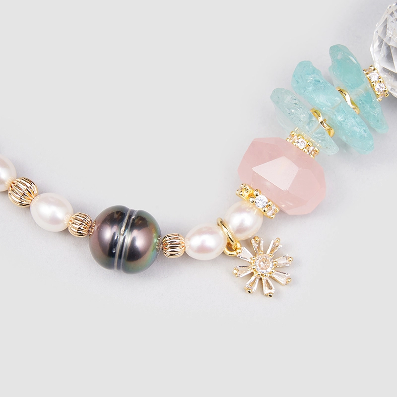 Original Handmade Natural Pearls Necklace  by OHGG - OHGGRN24176