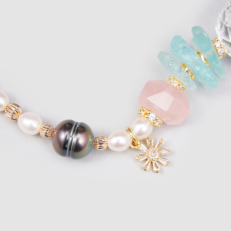 Original Handmade Natural Pearls Necklace  by OHGG - OHGGRN24176