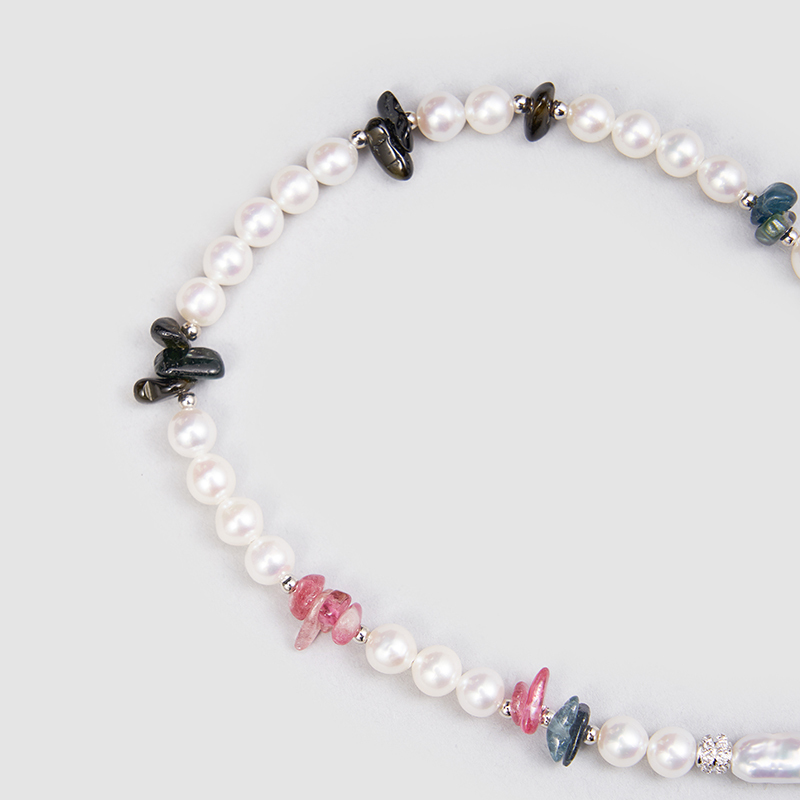 Original Handmade Natural Pearls collar by OHGG - OHGGRN24167