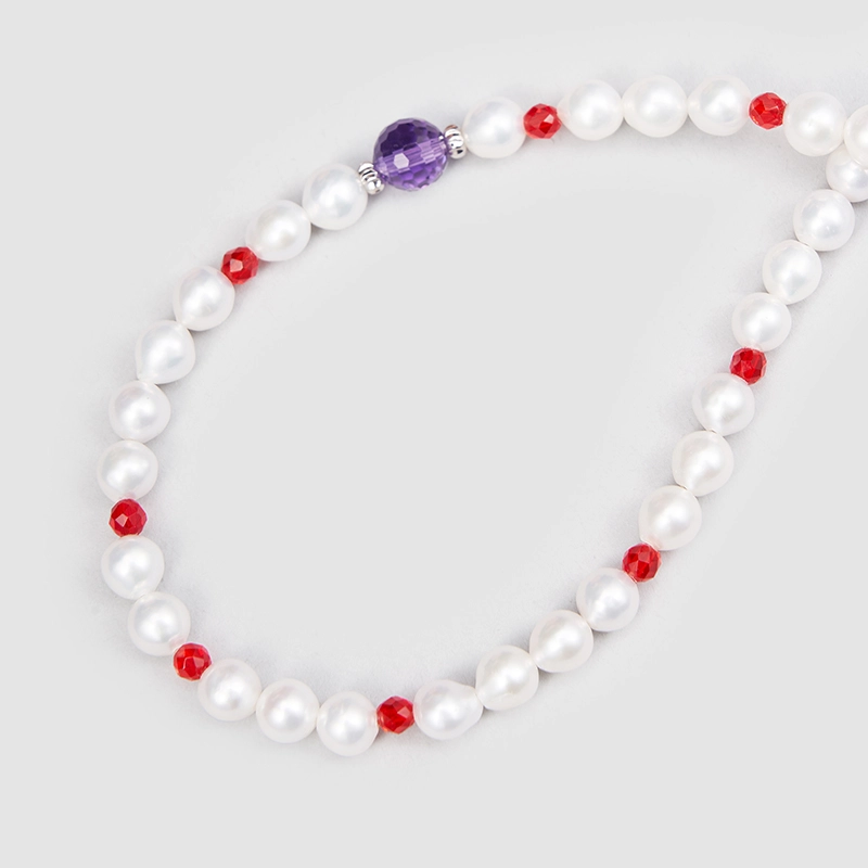 Original Handmade Natural Pearls Necklace by OHGG - OHGGRN24166