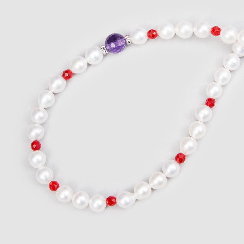Original Handmade Natural Pearls Necklace by OHGG - OHGGRN24166