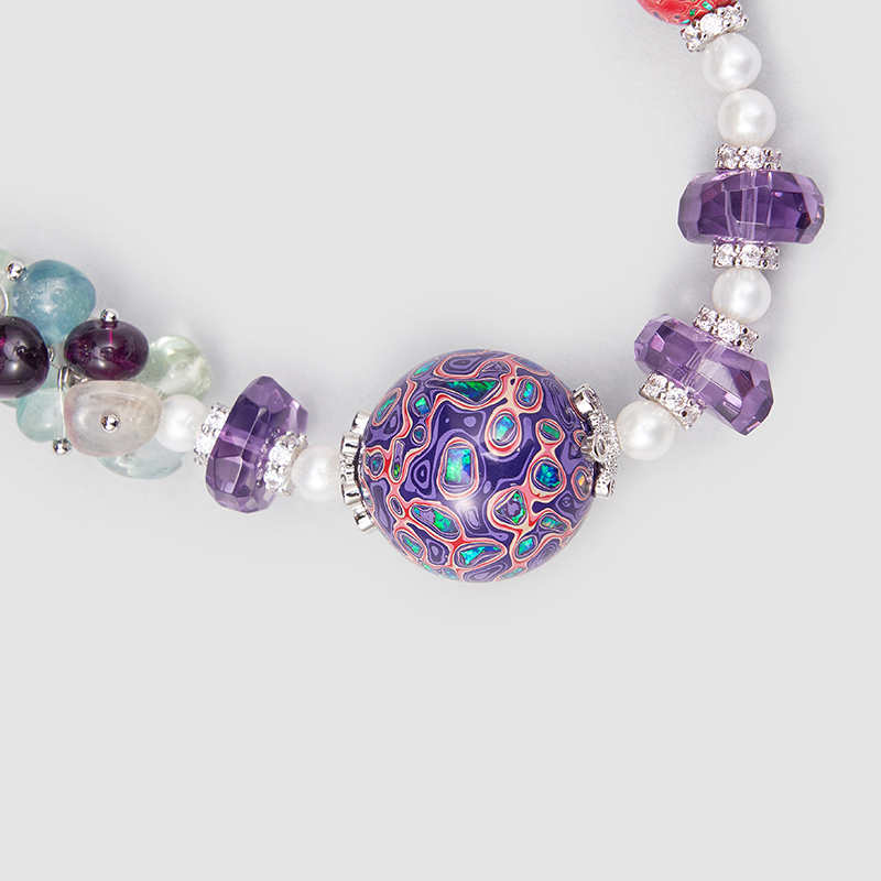 Original Handmade Natural Pearls Necklace by OHGG - OHGGRN24166