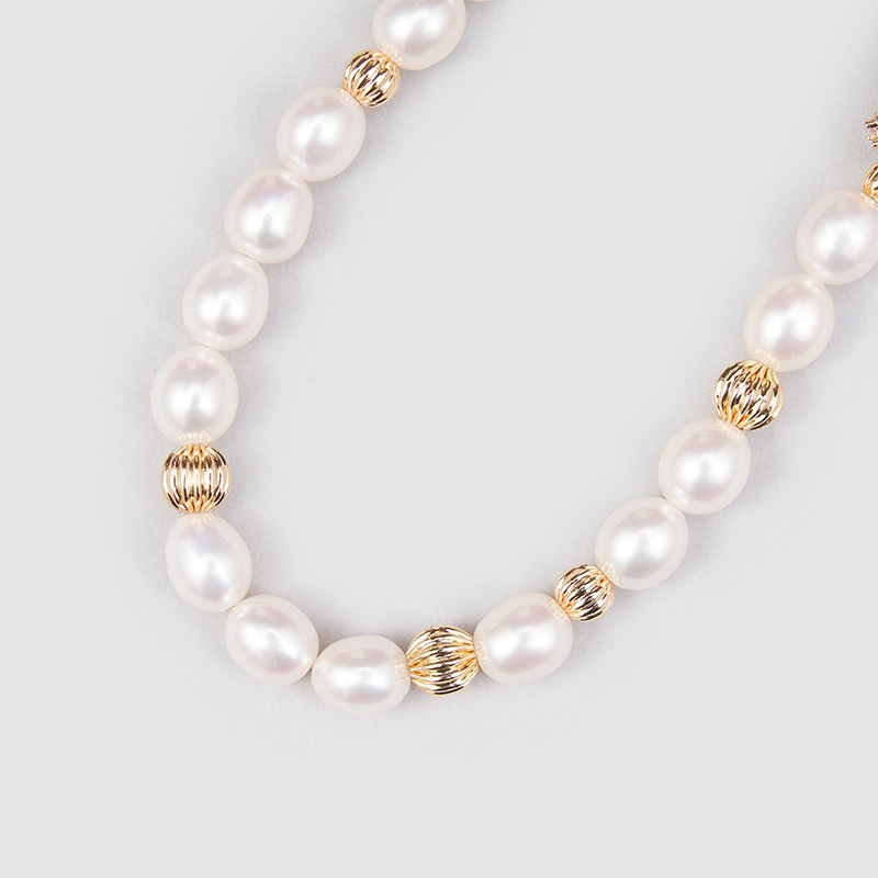 Original Handmade Natural Pearls Necklace  by OHGG - OHGGRN24176