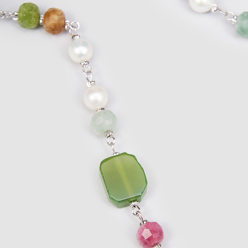 Original Handmade Natural Pearls sweater chain by OHGG - OHGGRN24185