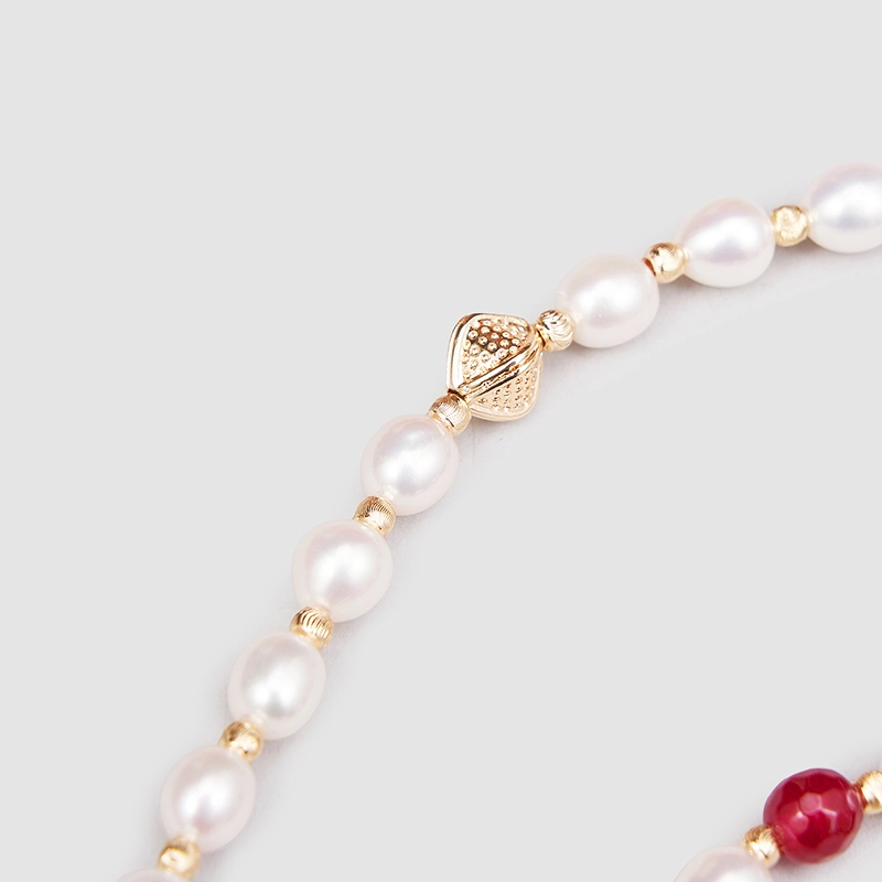 Original Handmade Natural Pearls collar chain by OHGG - OHGGRN24201