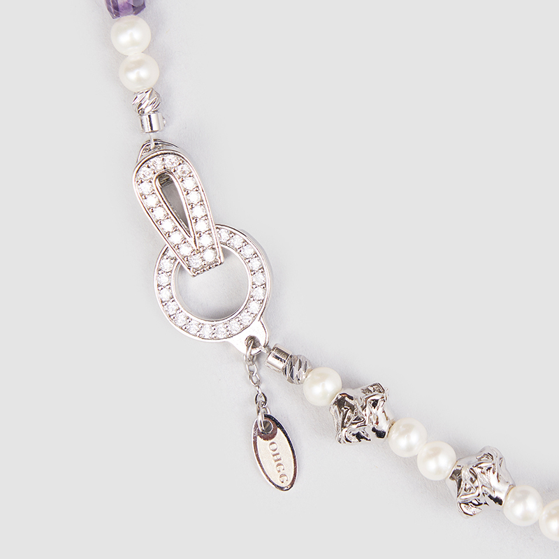 Original Handmade Natural Pearls collar by OHGG - OHGGRN24195
