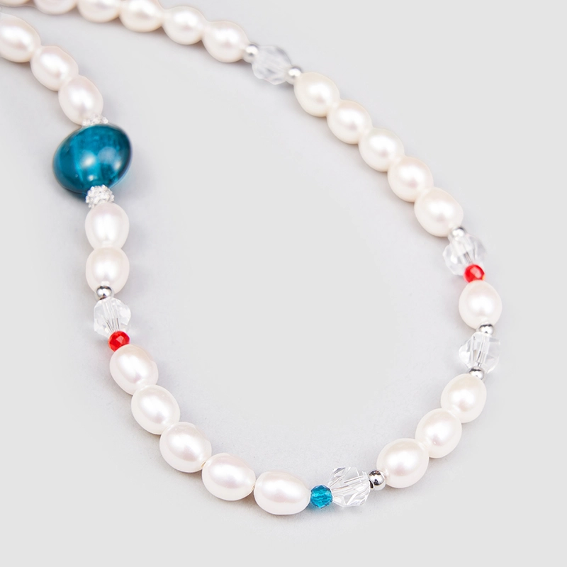 Original Handmade Natural Pearls collar by OHGG - OHGGRN24200