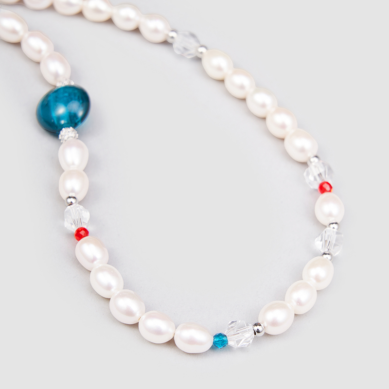 Original Handmade Natural Pearls collar by OHGG - OHGGRN24200