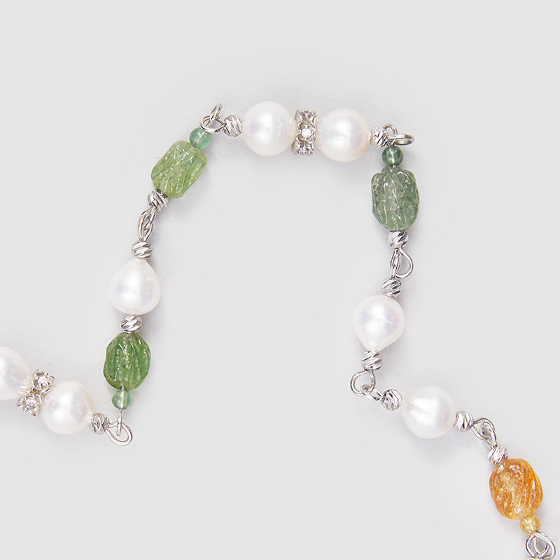 Original Handmade Natural Pearls Necklace by OHGG - OHGGRN24187