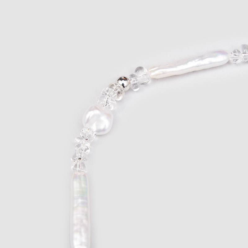 Original Handmade Natural Pearls collar chain by OHGG - OHGGRN24207