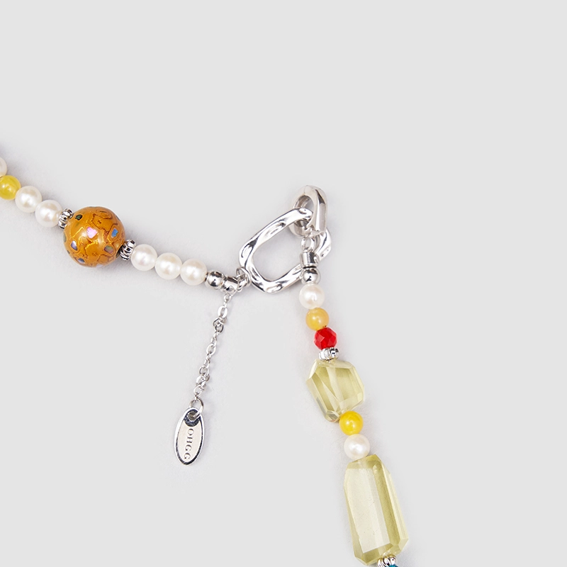 Original Handmade Natural Pearls collar by OHGG - OHGGRN24199