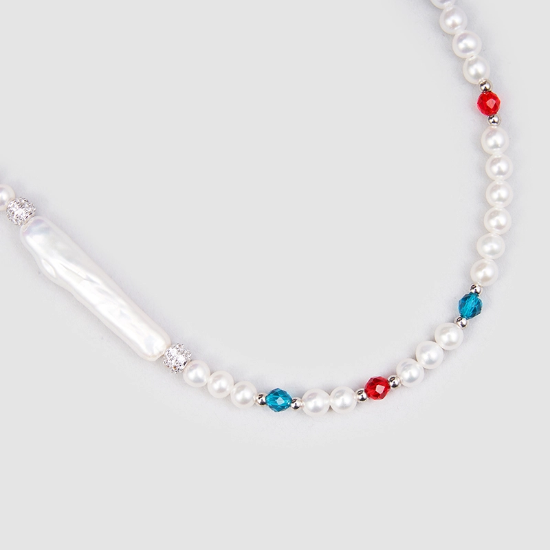 Original Handmade Natural Pearls collar by OHGG - OHGGRN24190