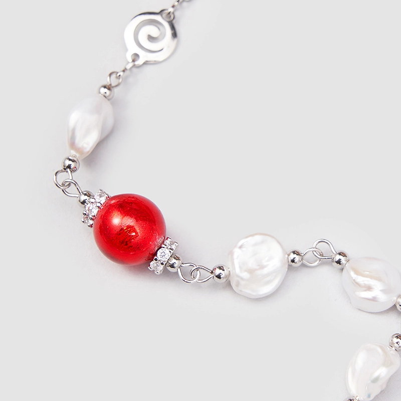 Original Handmade Natural Pearls sweater chain by OHGG - OHGGRN24192