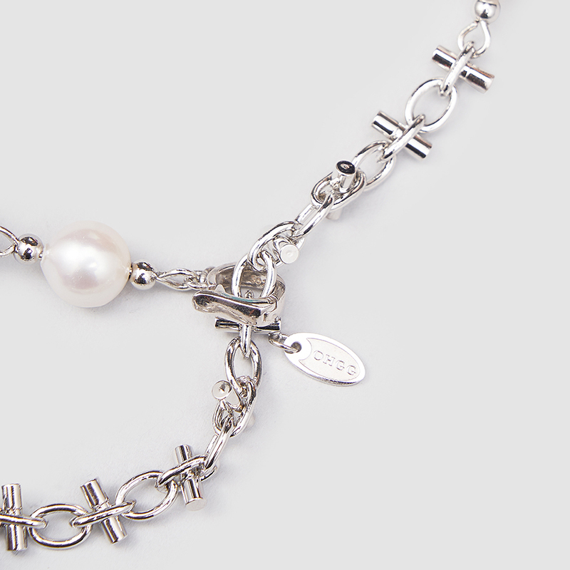 Original Handmade Natural Pearls sweater chain by OHGG - OHGGRN24214