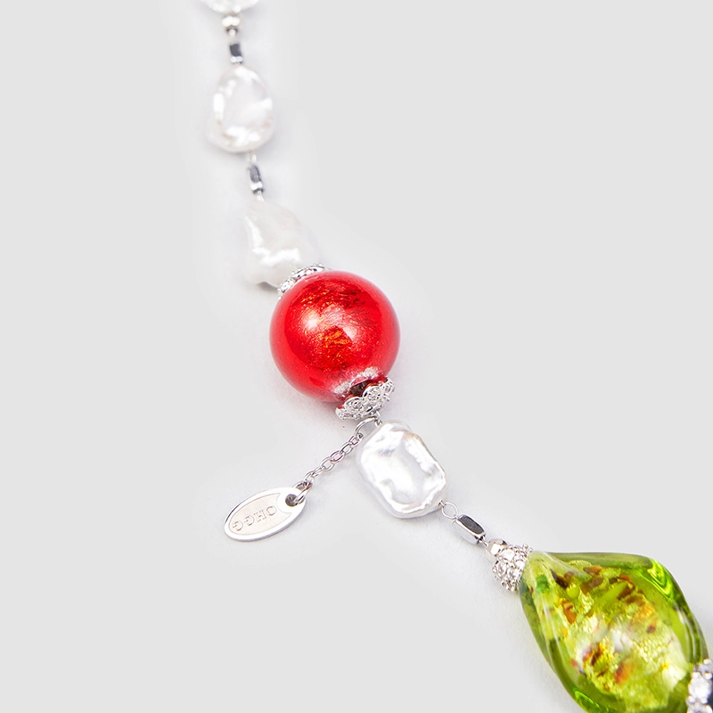 Original Handmade Natural Pearls collar chain by OHGG - OHGGRN24198