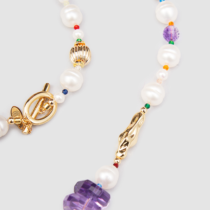 Original Handmade Natural Pearls Necklace by OHGG - OHGGRN24194