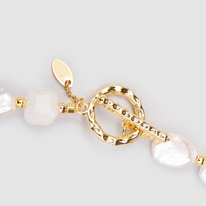 Original Handmade Natural Pearls sweater chain by OHGG - OHGGRN24186