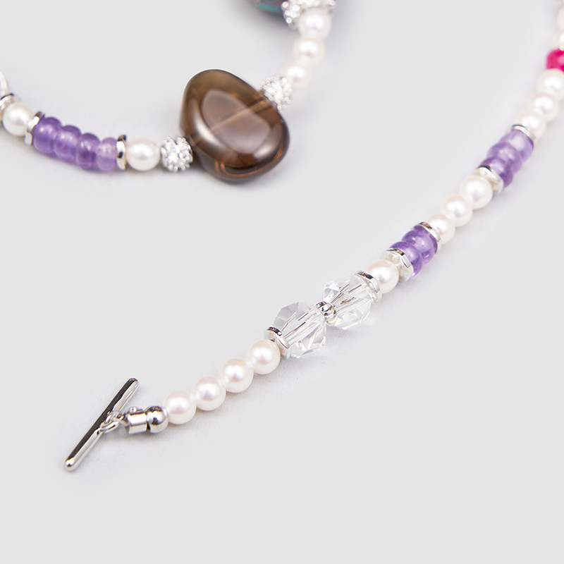 Original Handmade Natural Pearls collar by OHGG - OHGGRN24211