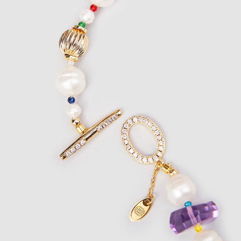 Original Handmade Natural Pearls Necklace by OHGG - OHGGRN24194