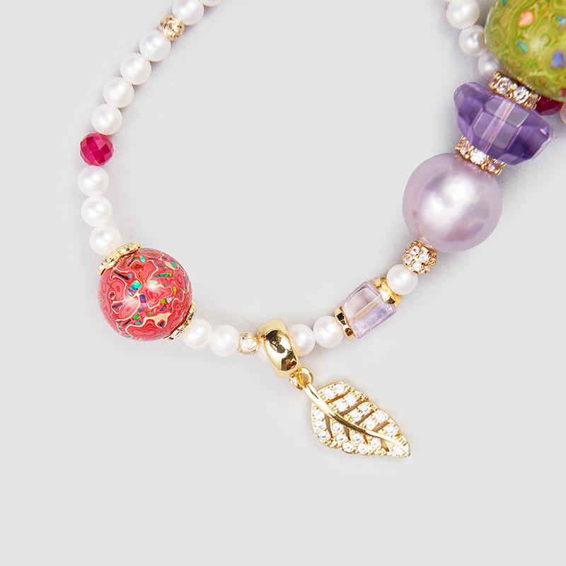 Original Handmade Natural Pearls collar by OHGG - OHGGRN24210