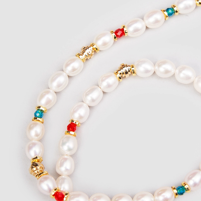 Original Handmade Natural Pearls Necklace by OHGG - OHGGRN24208