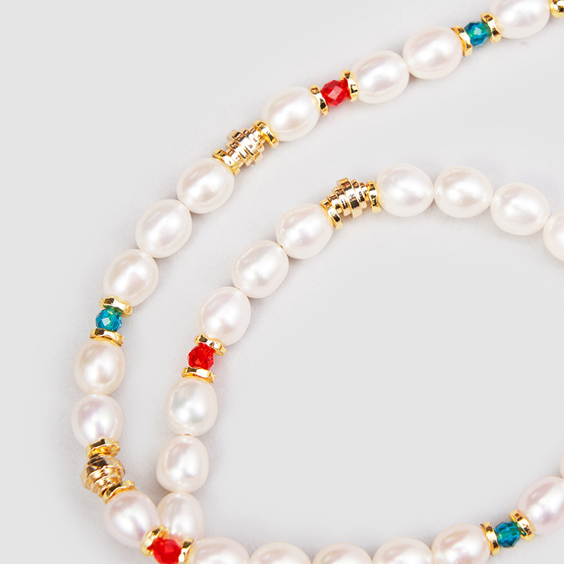 Original Handmade Natural Pearls Necklace by OHGG - OHGGRN24208