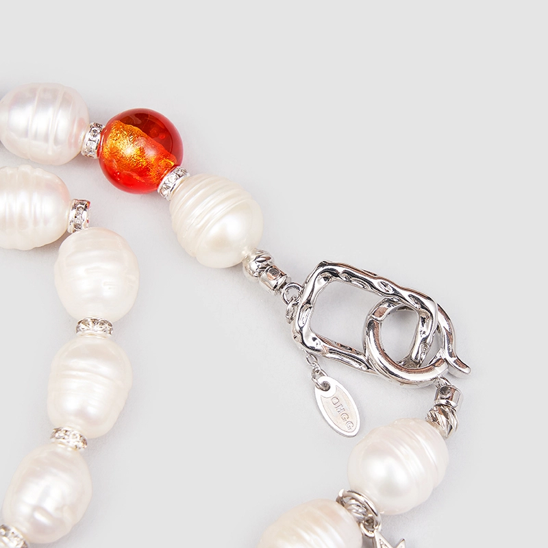 Original Handmade Natural Pearls sweater chain by OHGG - OHGGRN24209