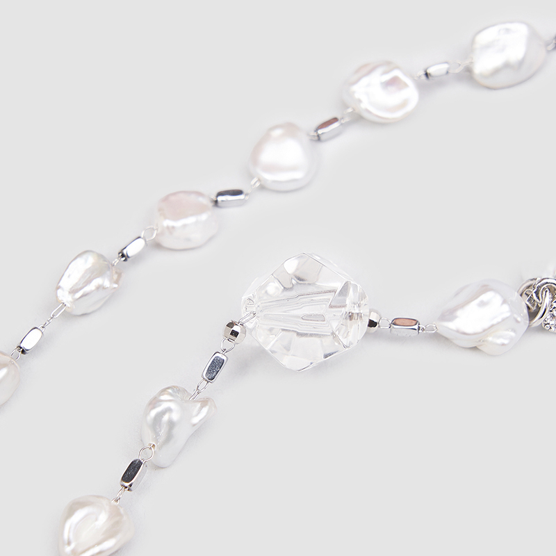 Original Handmade Natural Pearls collar chain by OHGG - OHGGRN24198