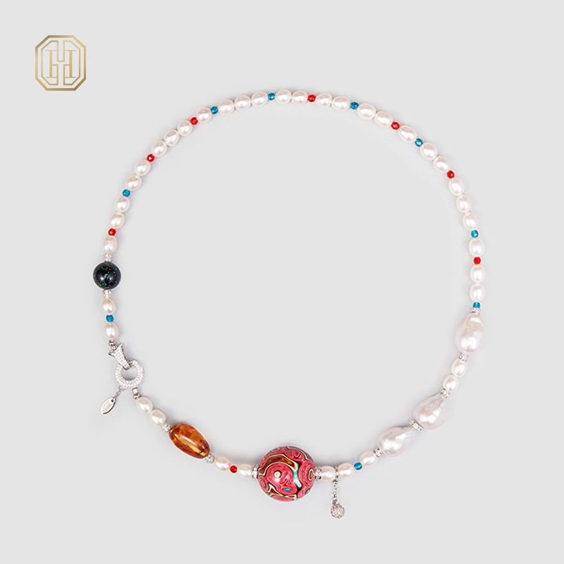Original Handmade Natural Pearls Necklace by OHGG - OHGGRN24205