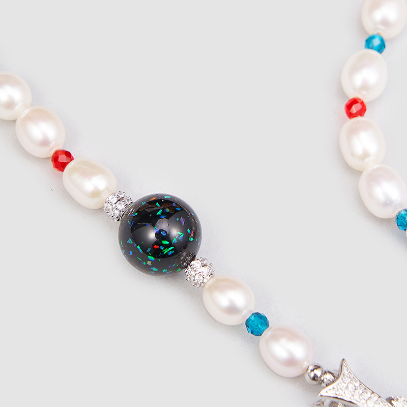 Original Handmade Natural Pearls Necklace by OHGG - OHGGRN24205