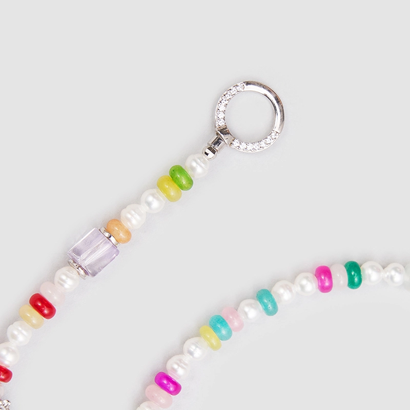 Original Handmade Natural Pearls sweater chain by OHGG - OHGGRN24206
