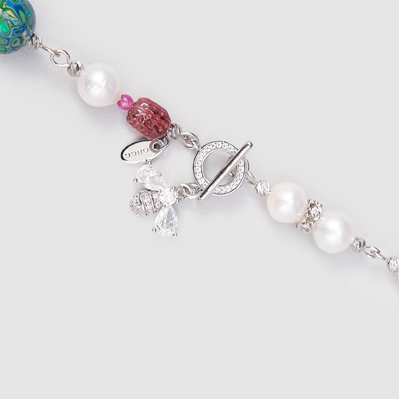 Original Handmade Natural Pearls Necklace by OHGG - OHGGRN24187