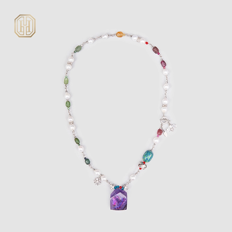 Original Handmade Natural Pearls Necklace by OHGG - OHGGRN24187