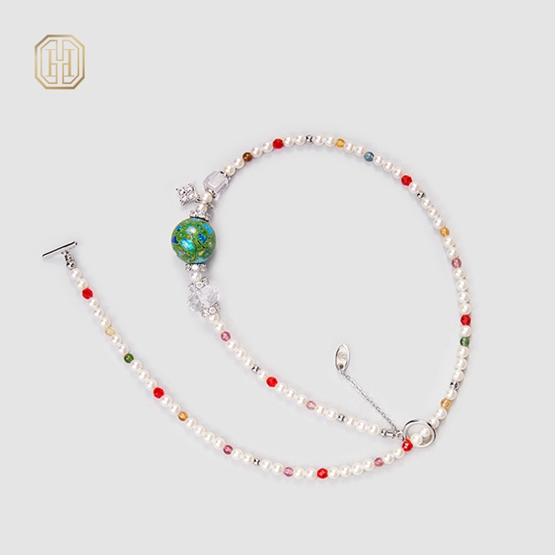 Original Handmade Natural Pearls collar by OHGG - OHGGRN24212