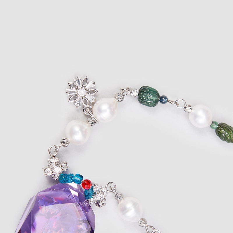 Original Handmade Natural Pearls Necklace by OHGG - OHGGRN24187