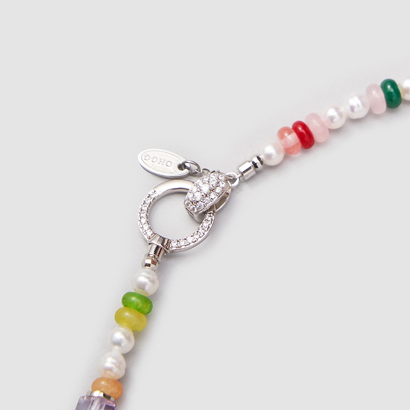 Original Handmade Natural Pearls sweater chain by OHGG - OHGGRN24206